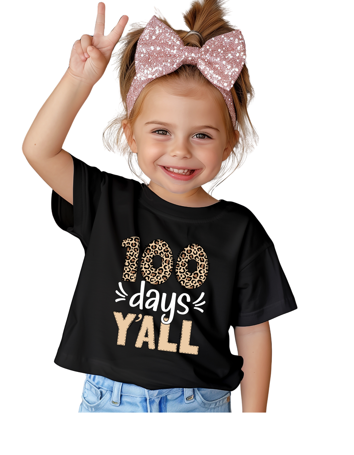 100 Days Yall Youth T Shirt