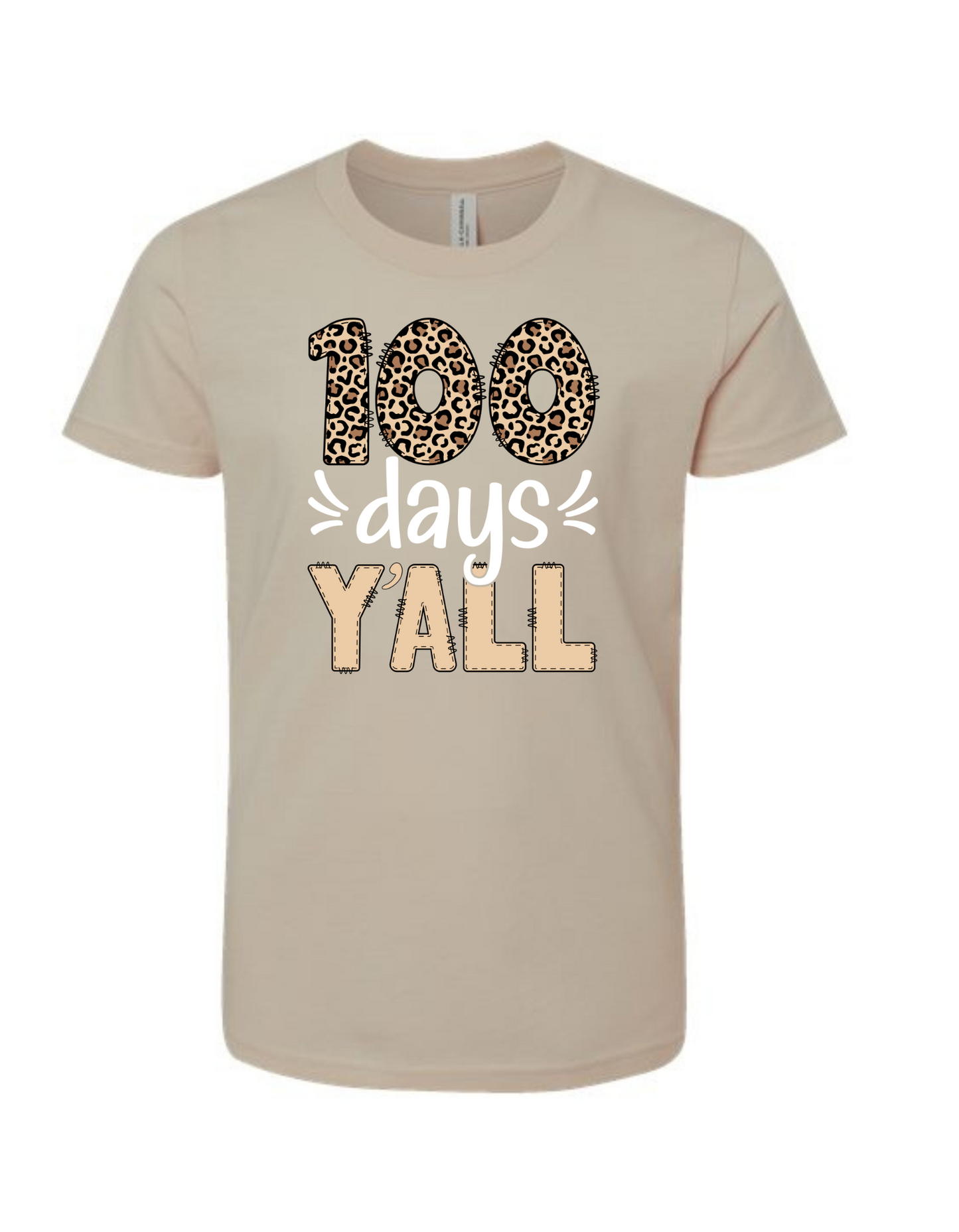 100 Days Yall Youth T Shirt