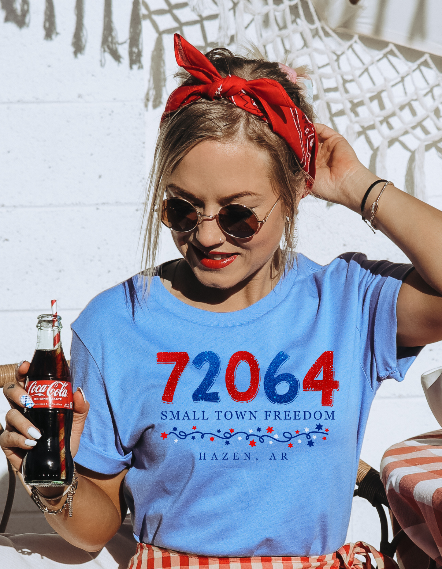 Small Town Freedom Customized T Shirt