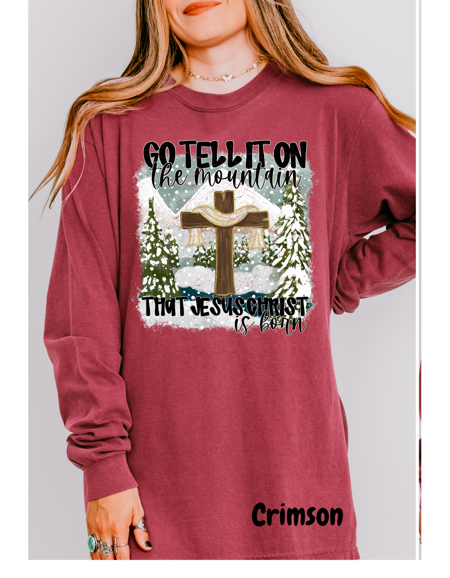 Go Tell It On The Mountain Short or Long Sleeve Shirt