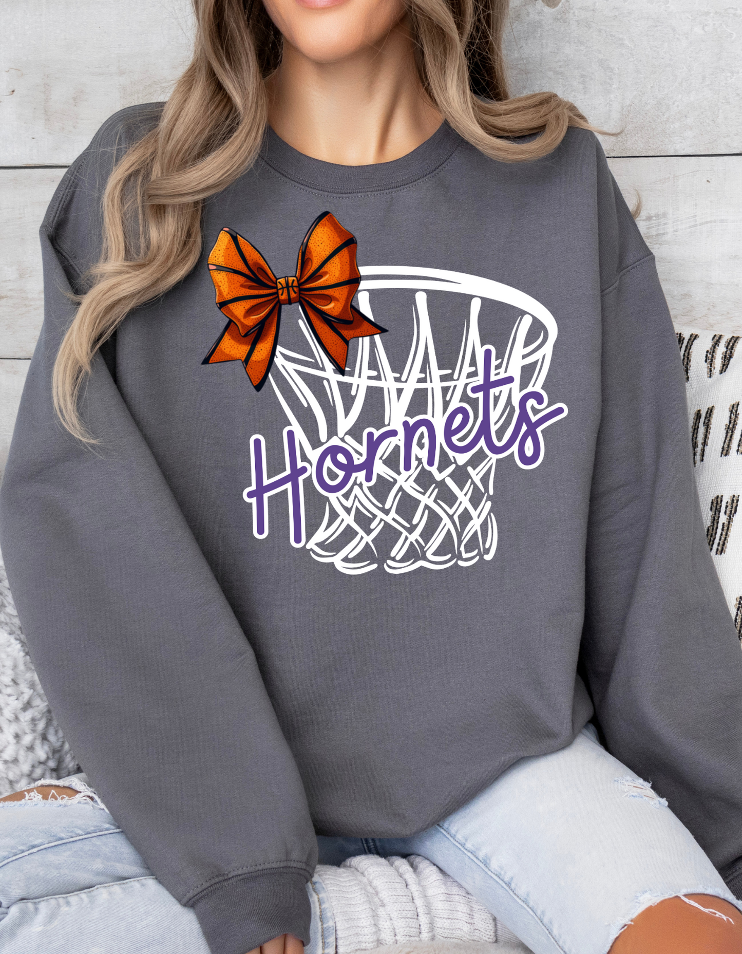 Hornets Basketball Short/Long Sleeve, Sweatshirt, or Hoodie