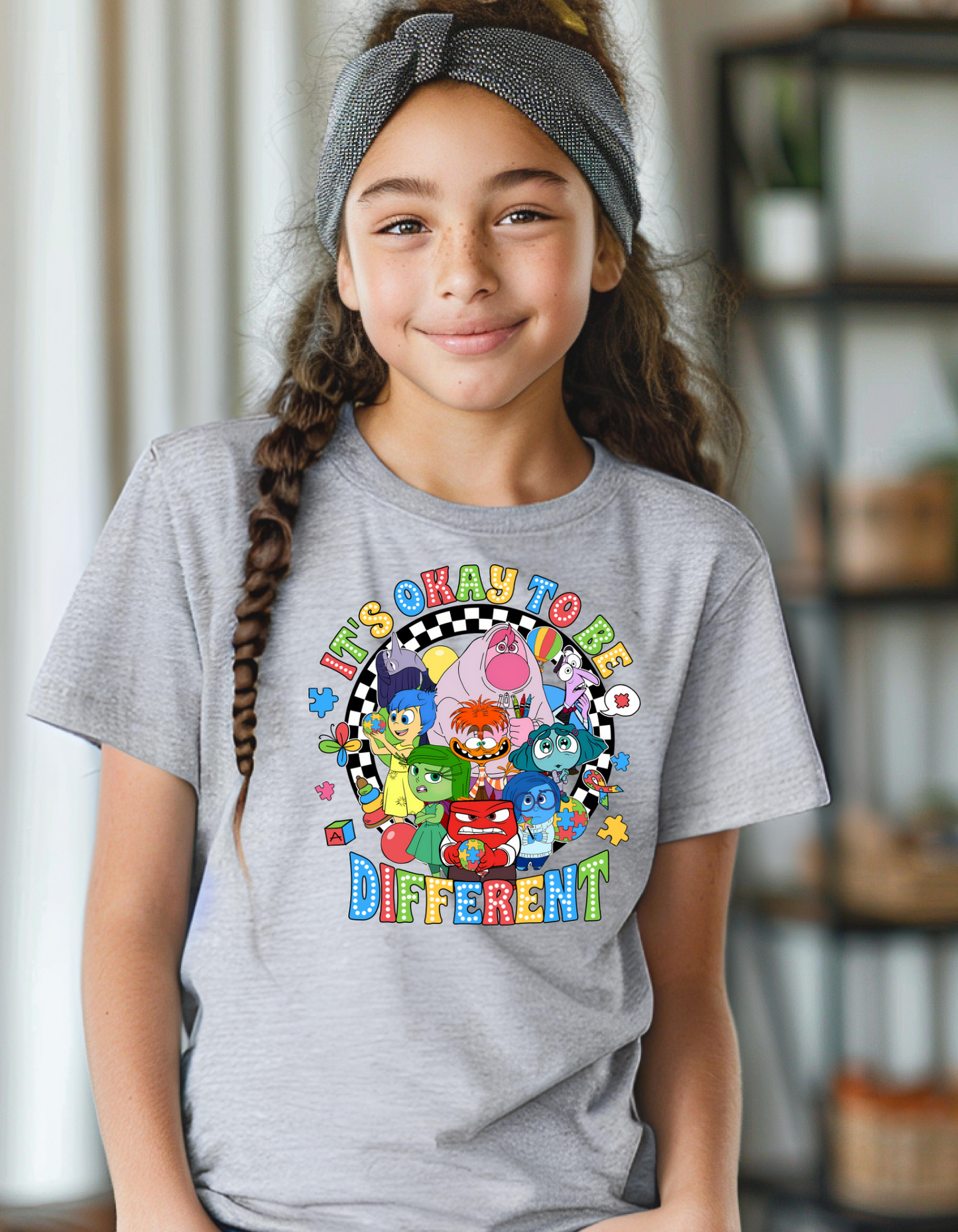 It's Ok To Be Different Autism Awareness Youth or Adult T Shirt