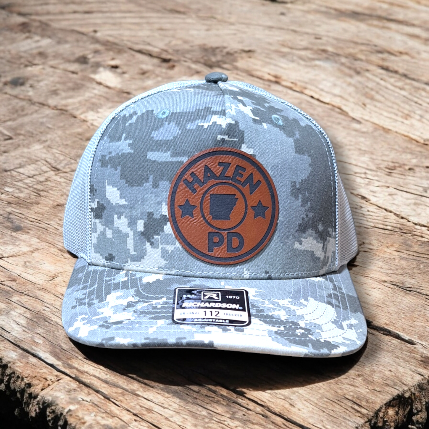 Digital Camo/Light Green Hazen PD Hat