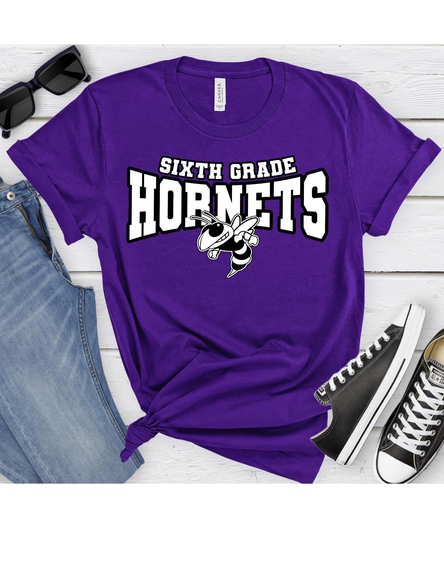 Sixth Grade Hornets T Shirt