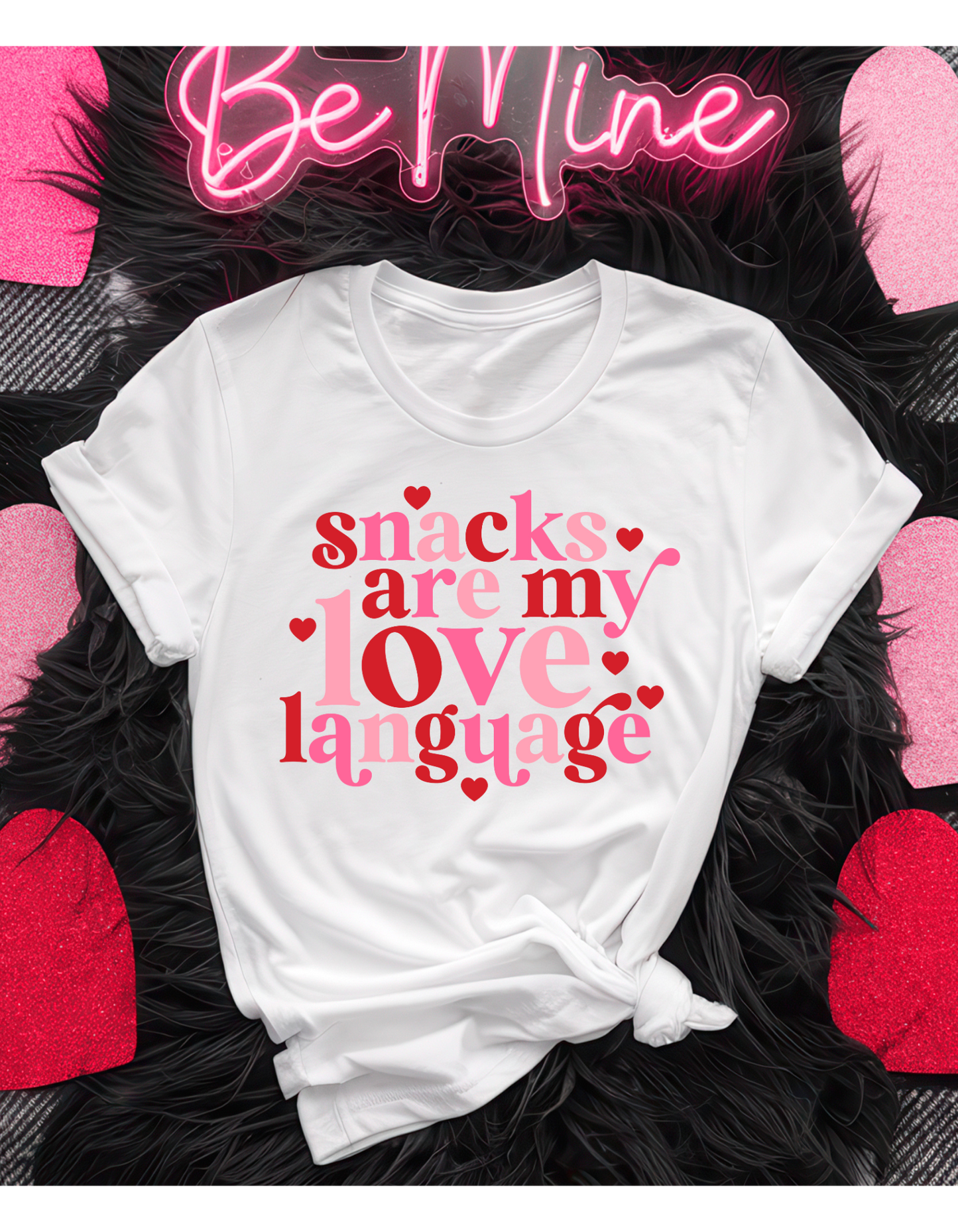 Snacks Are My Love Language T Shirt or Sweatshirt Youth