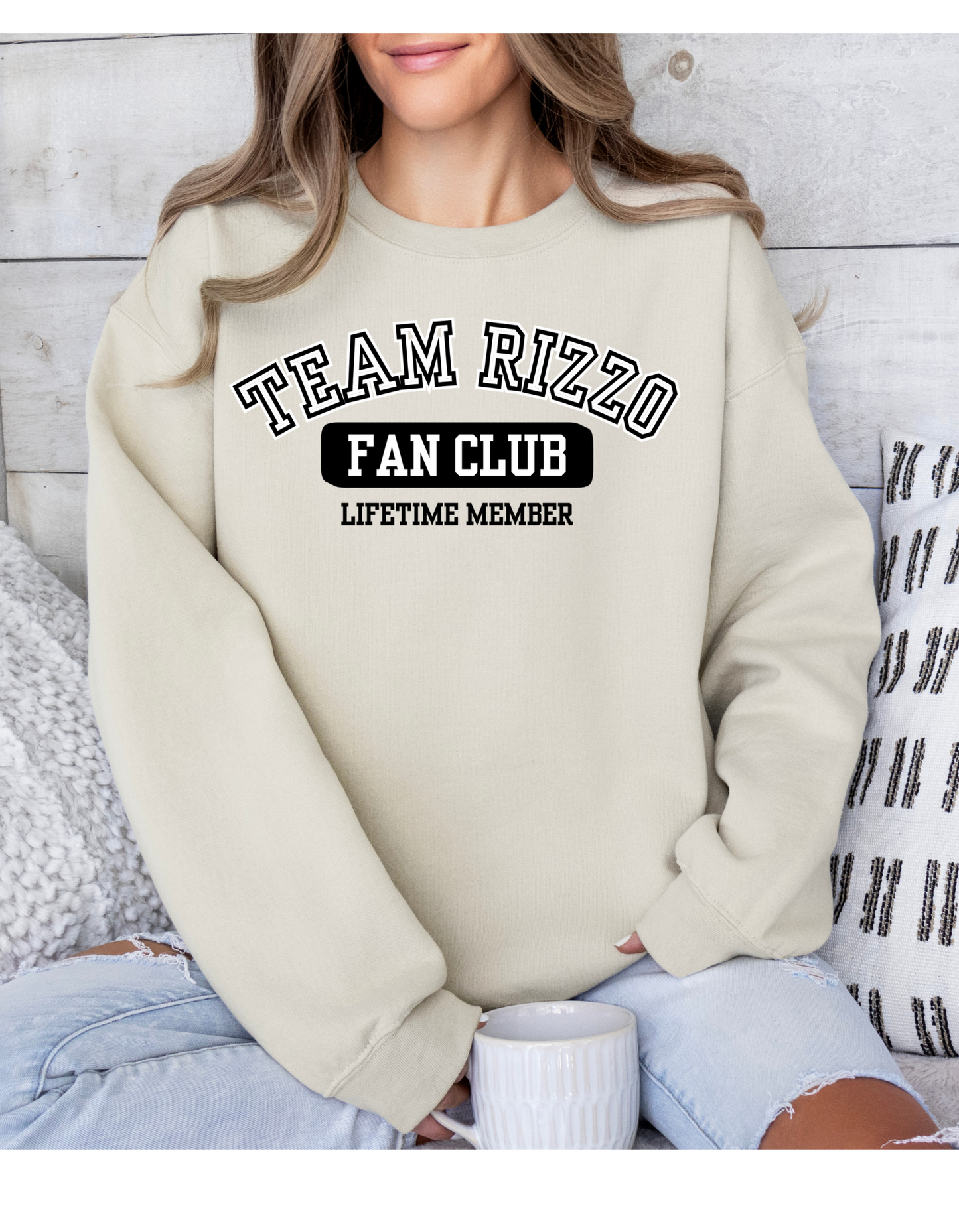 Team Rizzo Fan Club T Shirt or Sweatshirt