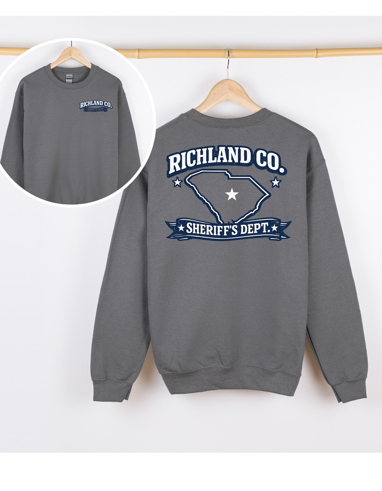 Richland Co. Sheriff's Dept. Short/Long Sleeve Shirt, Sweatshirt, or Hoodie