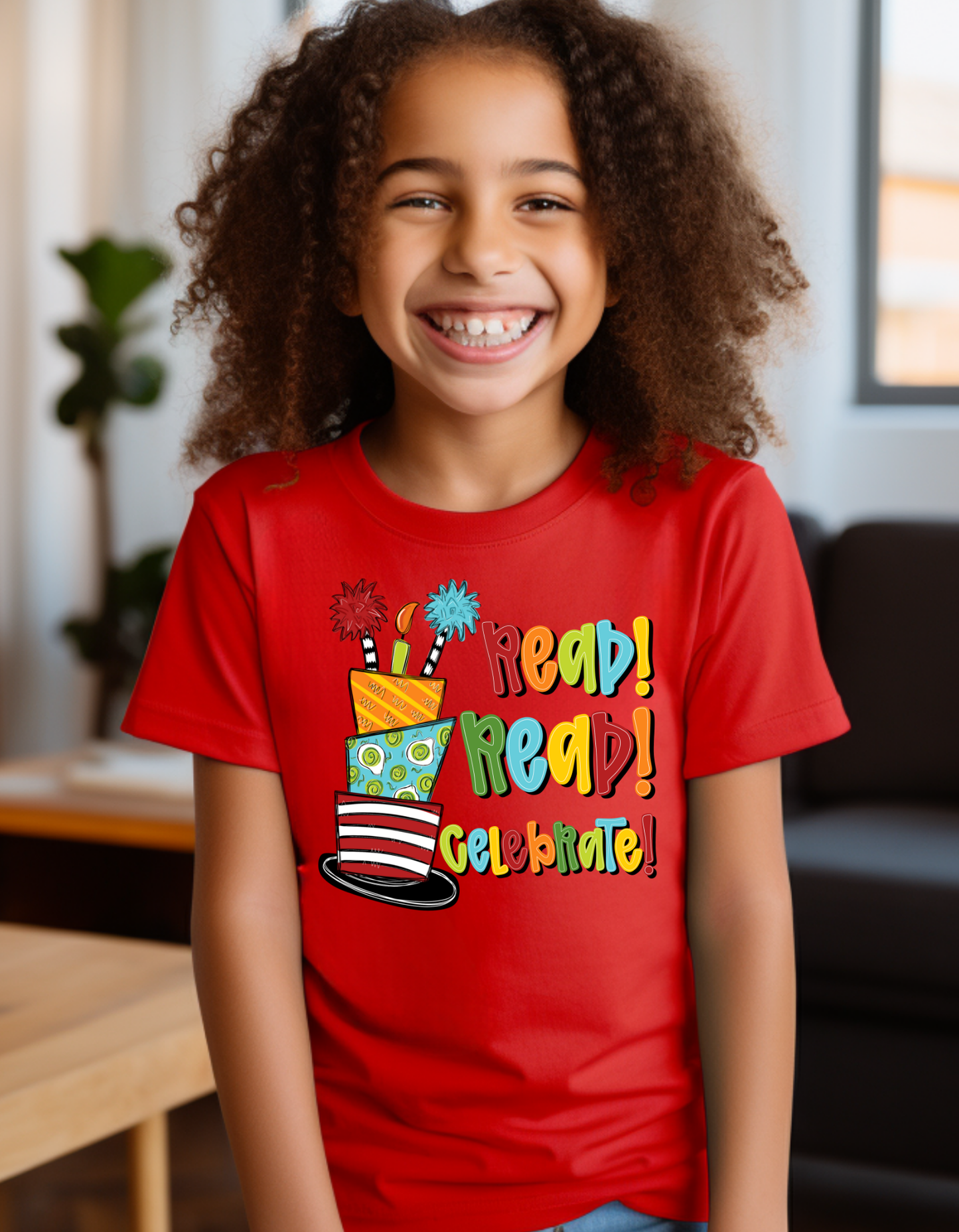Read Celebrate Dr. Seuss Week Short/Long Sleeve Shirt