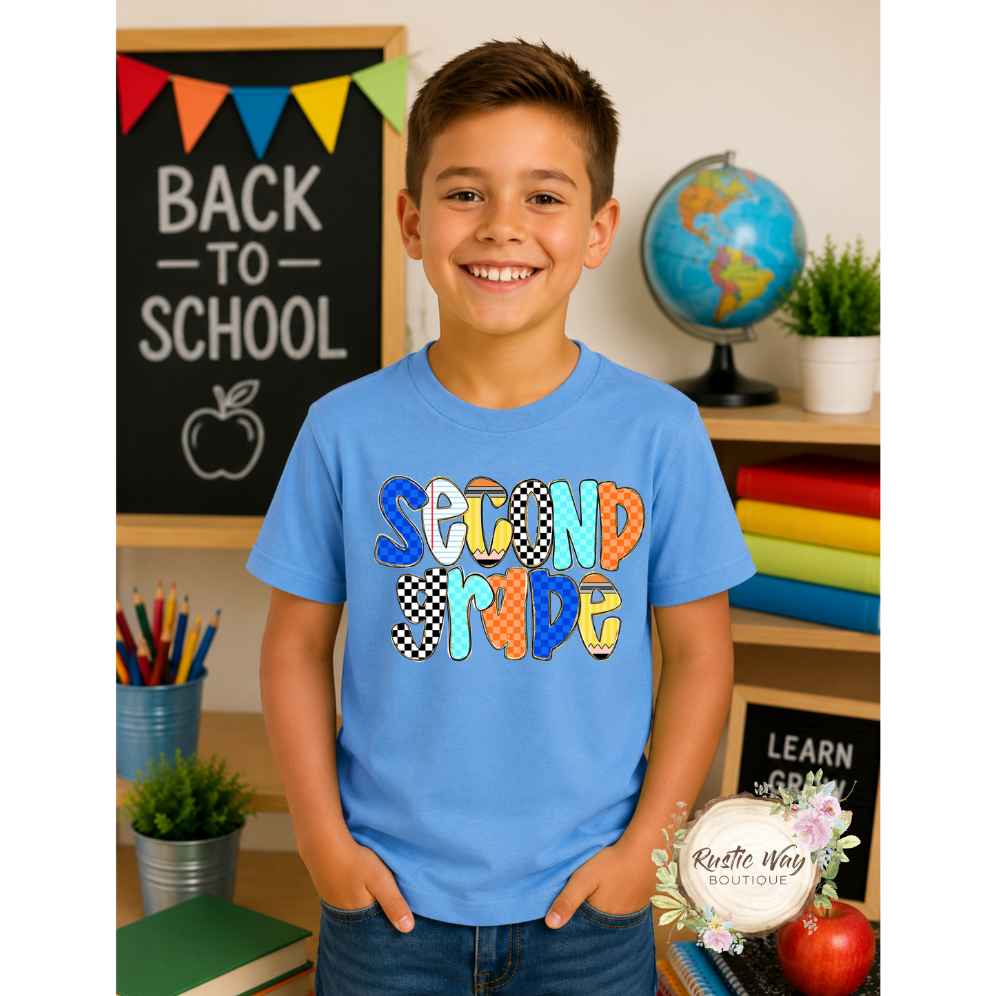 Grade Level Checker T Shirt (Pre K - 4th Grade)