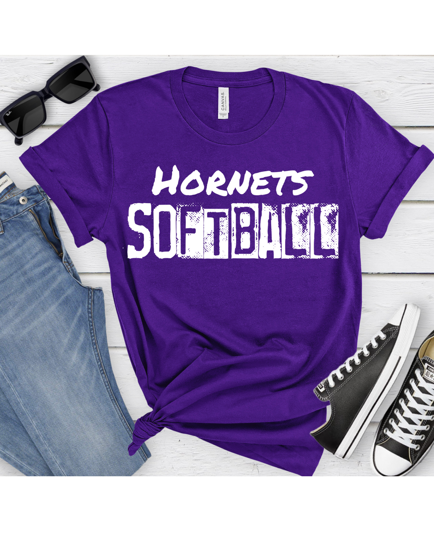 Hornets Softball Adult T Shirt, Sweatshirt, or Hoodie