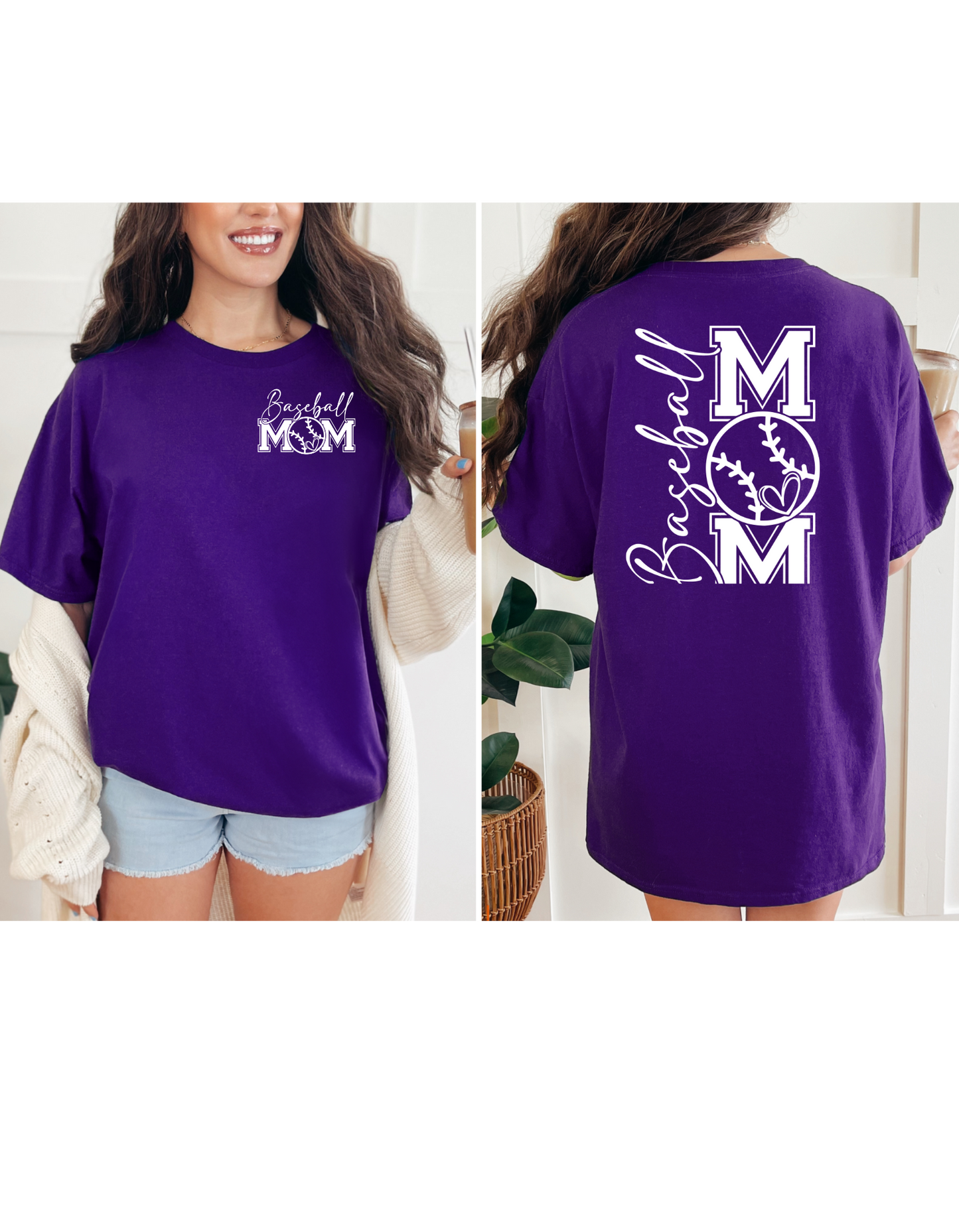 Baseball Mom T Shirt