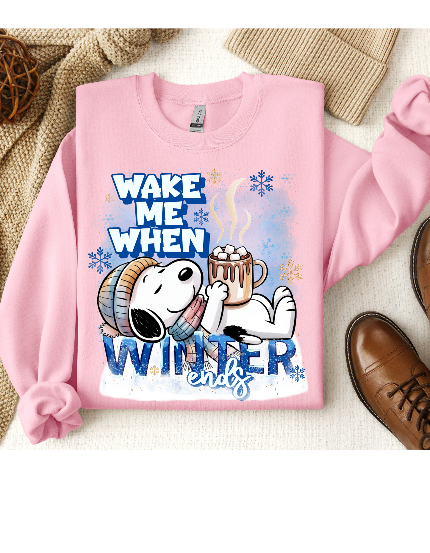 Wake Me When Winter Ends Long Sleeve or Sweatshirt