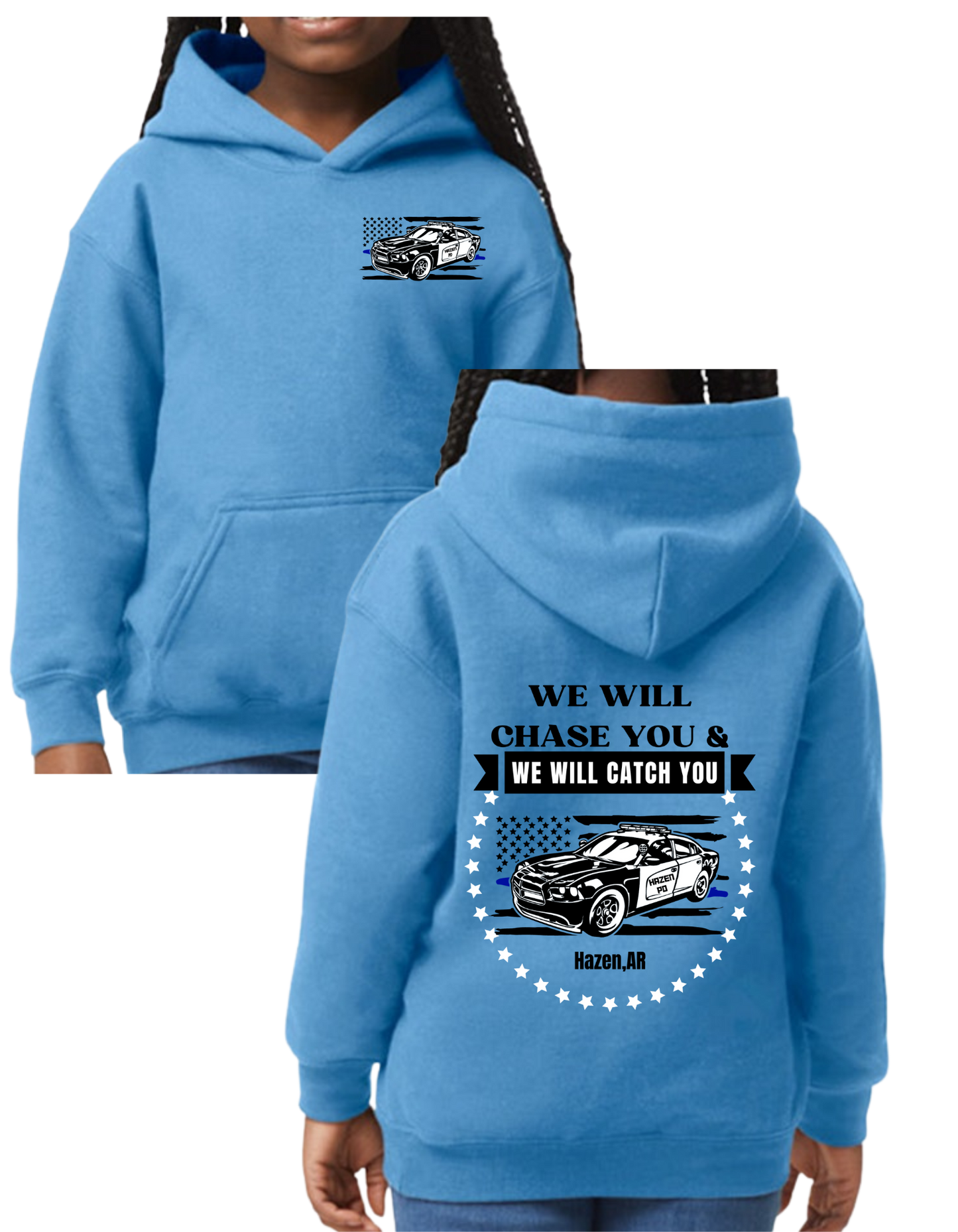 Youth We Will Chase You and We Will Catch You Hoodie