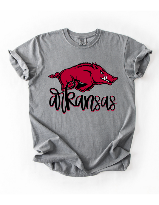 Arkansas Razorbacks Short or Long Sleeve T Shirt