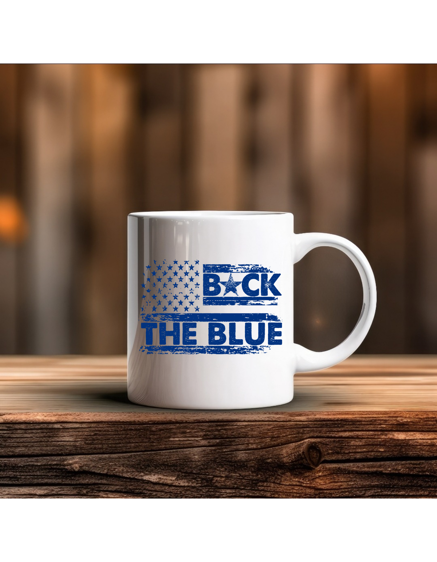 Back the Blue Coffee Mug