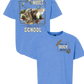 Born To Hunt Forced To Go To School T Shirt
