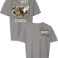 Born To Hunt Forced To Go To School T Shirt