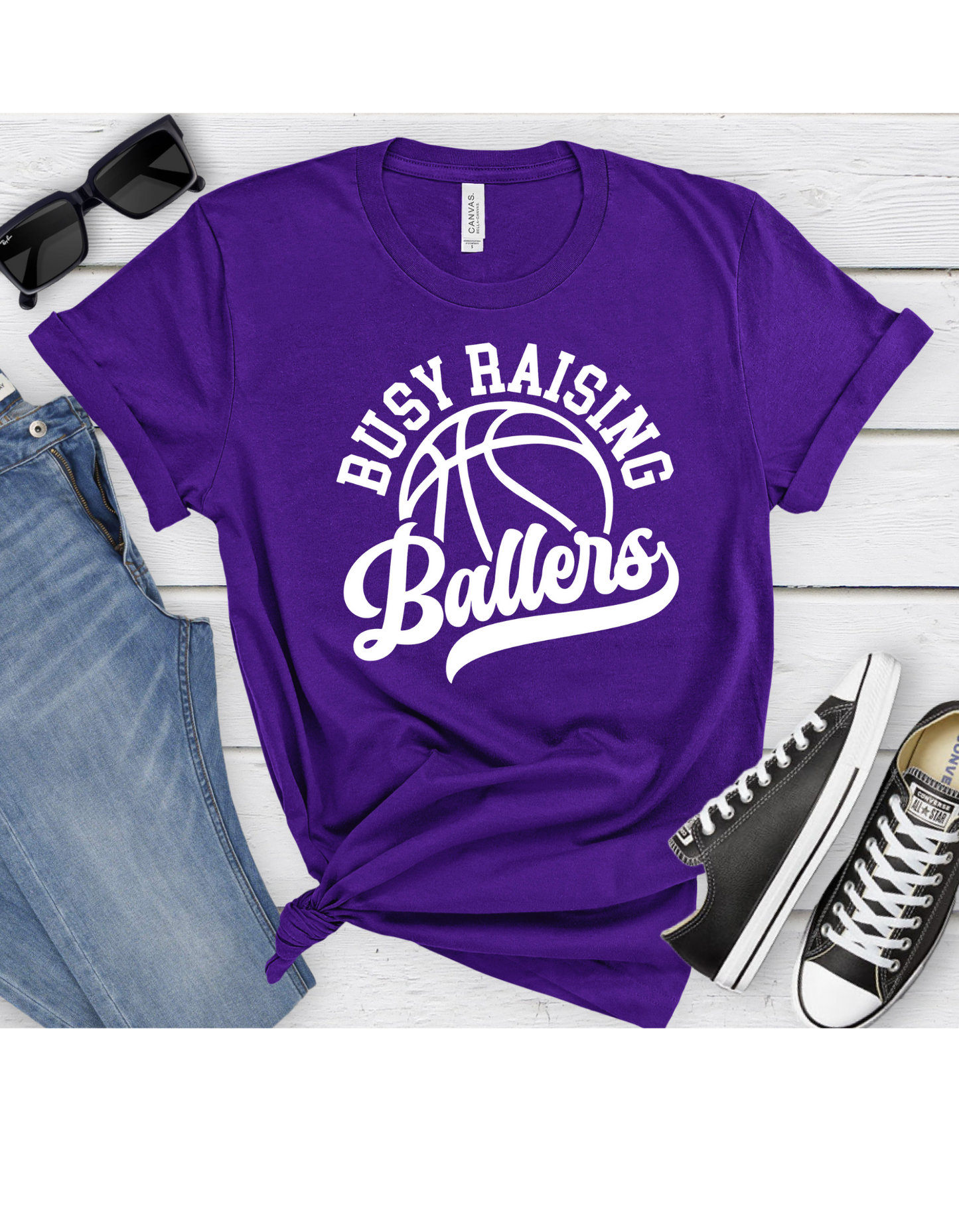 Busy Raising Ballers Short or Long Sleeve T Shirt