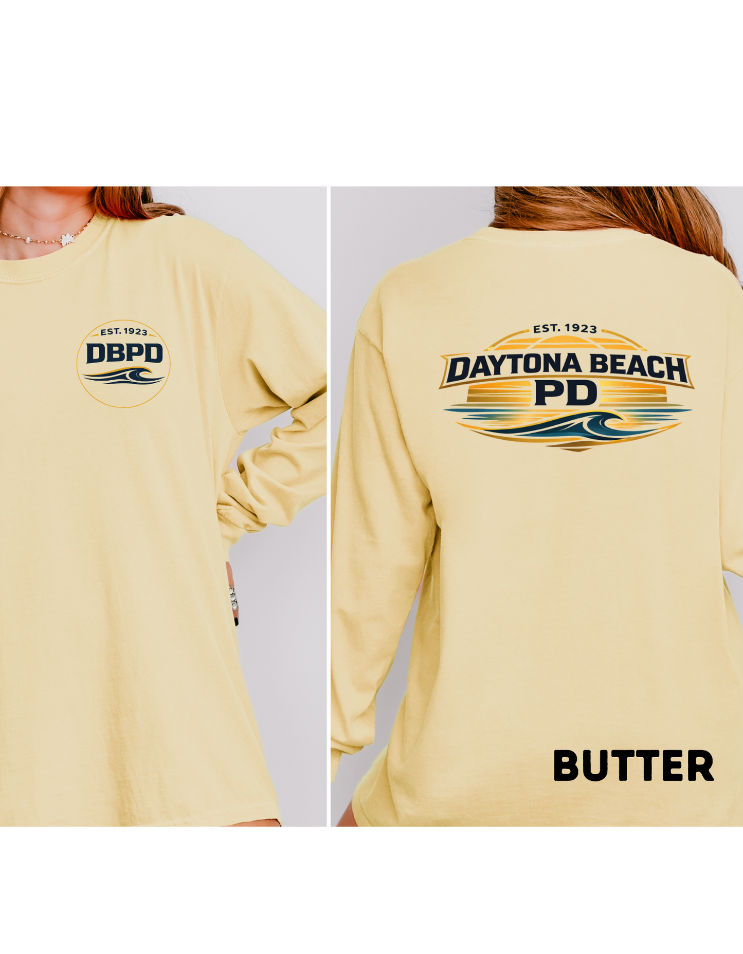 Daytona Beach PD Short or Long Sleeve Shirt