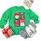 Colorful Santa Short/Long Sleeve Shirt or Sweatshirt