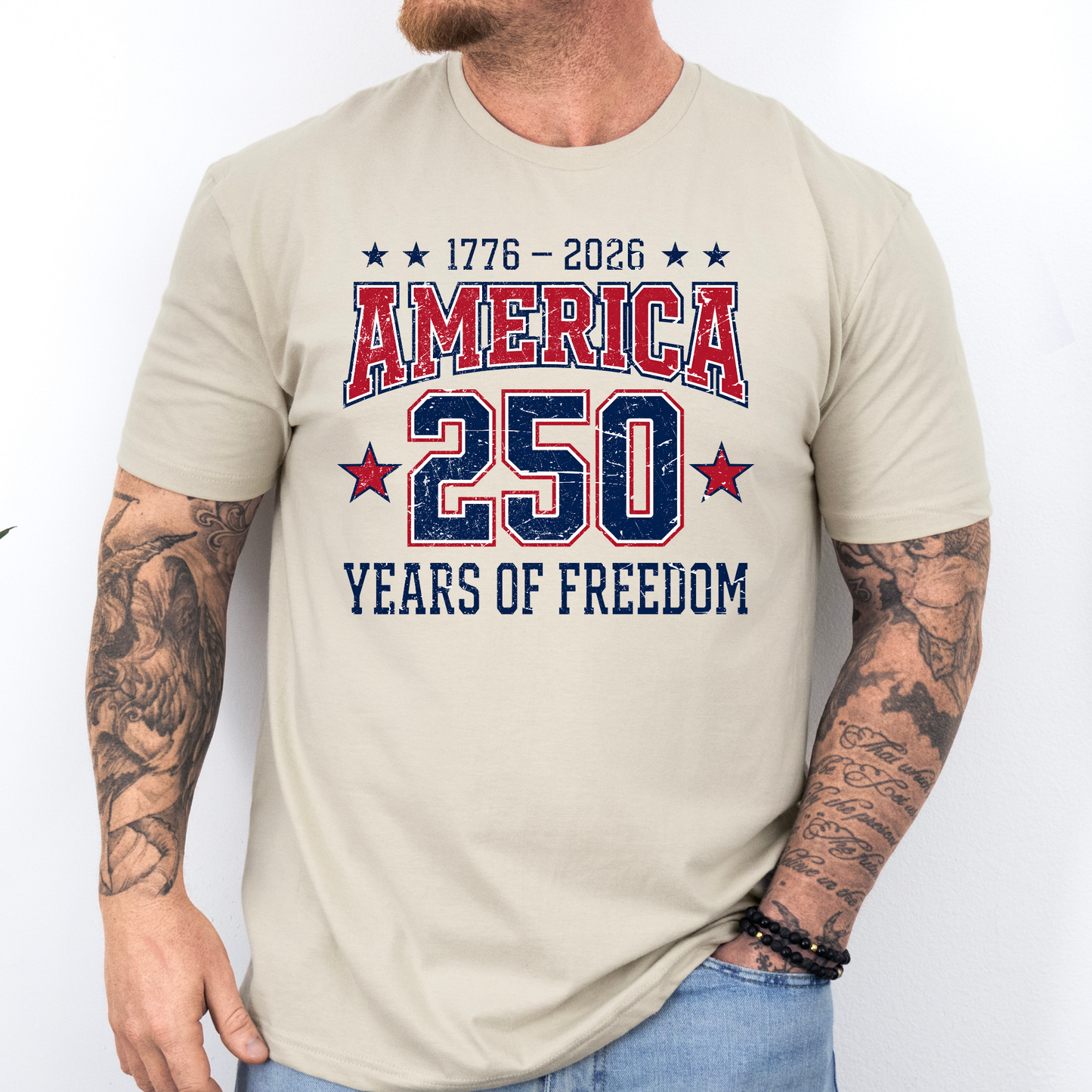 America 250 Years of Freedom T Shirt