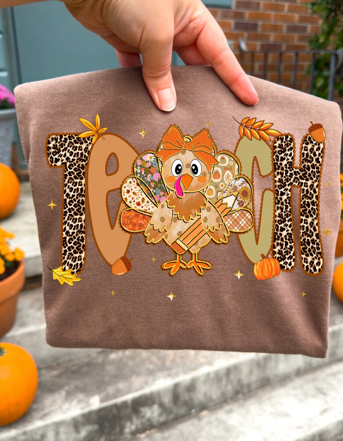 Teacher Turkey Short or Long Sleeve T Shirt