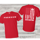 Freedom/Faith Over Fear Short or Long Sleeve T Shirt