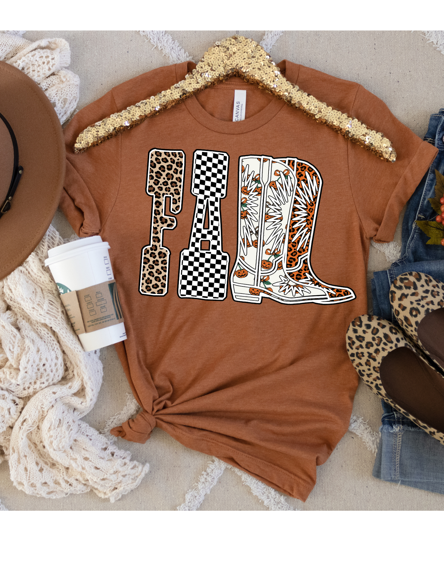 Fall Boots T Shirt