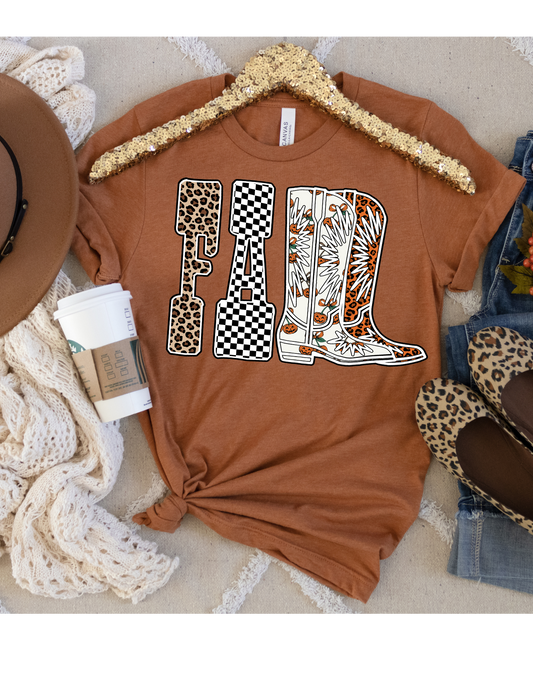 Fall Boots T Shirt