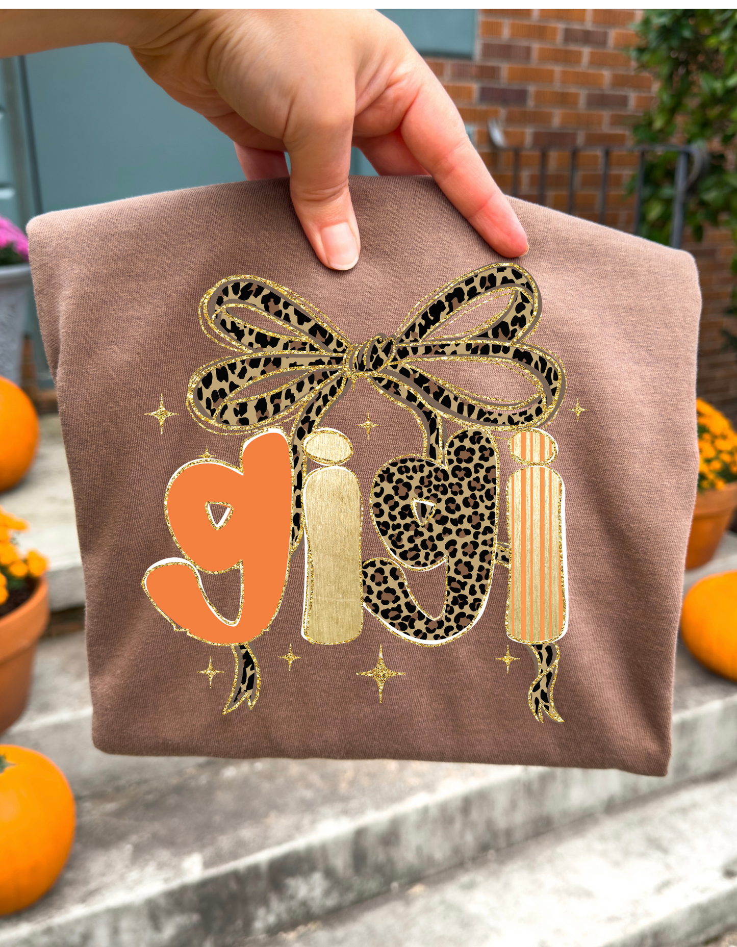 Nana Fall Short or Long Sleeve Shirt