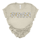 Mama, Grandma, Lolli, or Nanny Daisy Print T Shirt