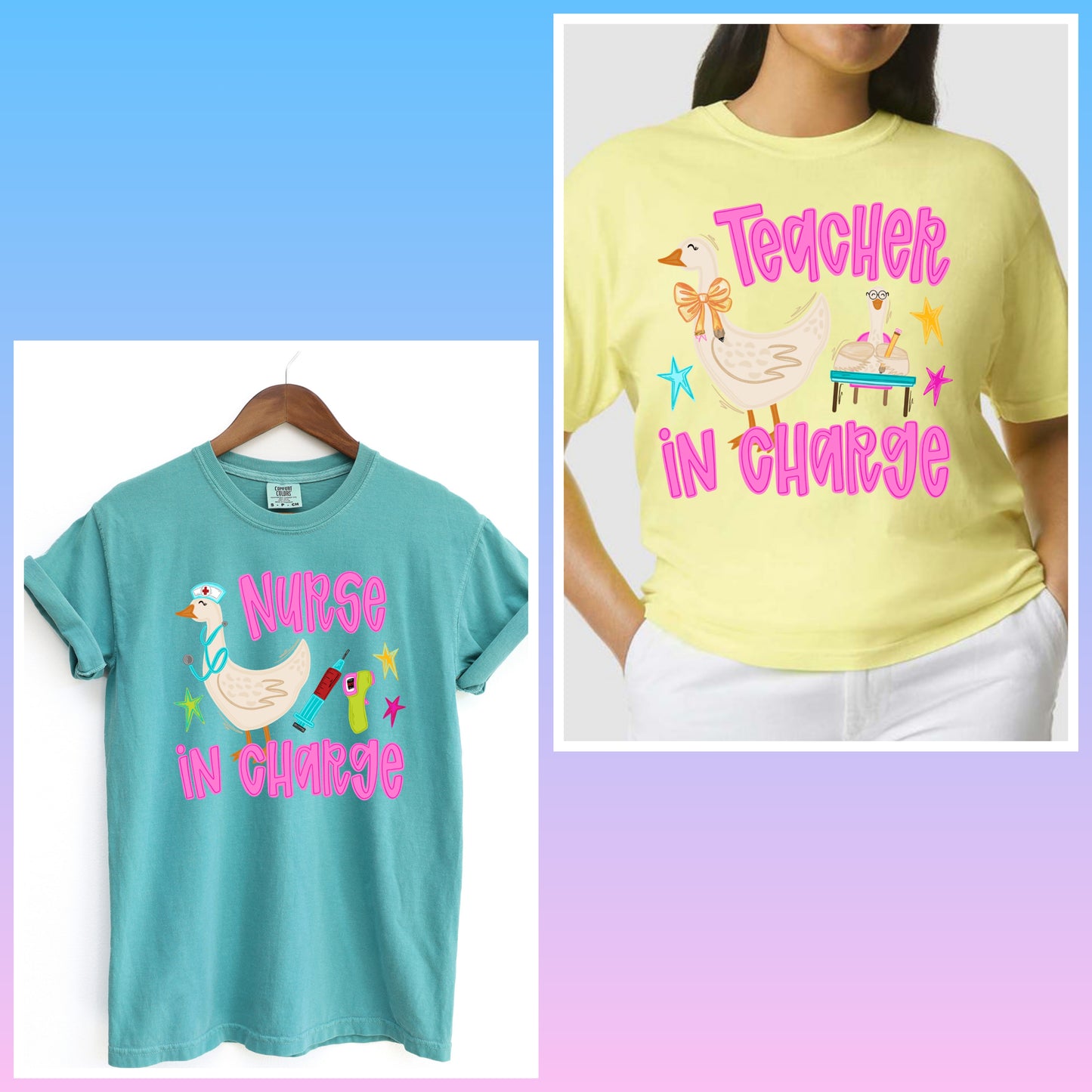Teacher/Nurse In Charge T Shirt