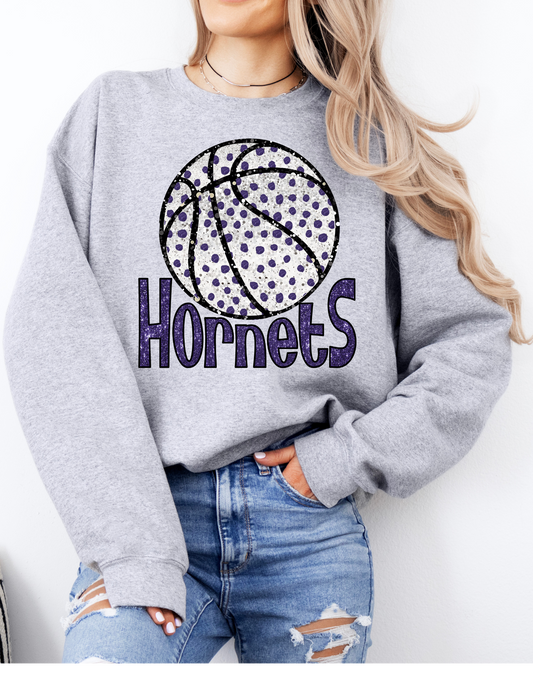 Hornets Basketball Sweatshirt or Hoodie