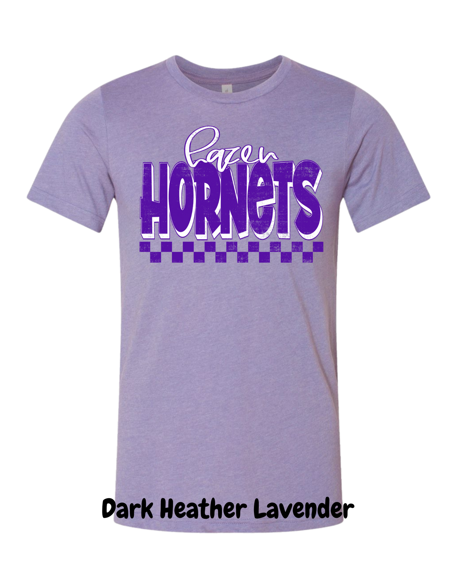 Hazen Hornets Check T Shirt (Youth)