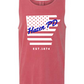 Hazen PD tank top (crimson)