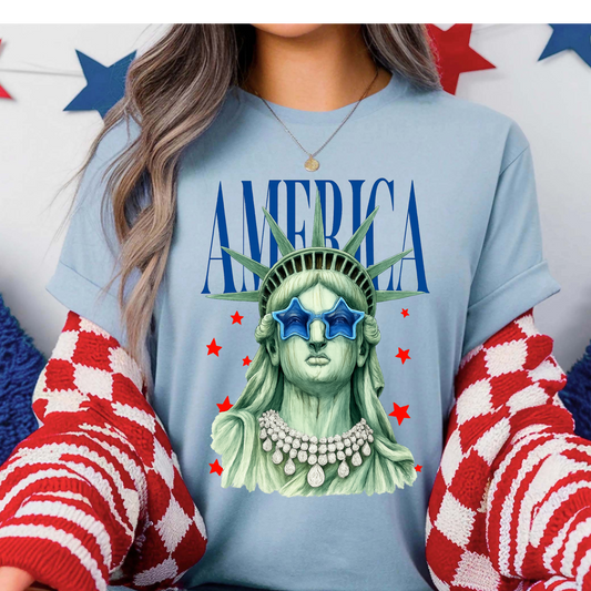 America Boujee Statue of Liberty