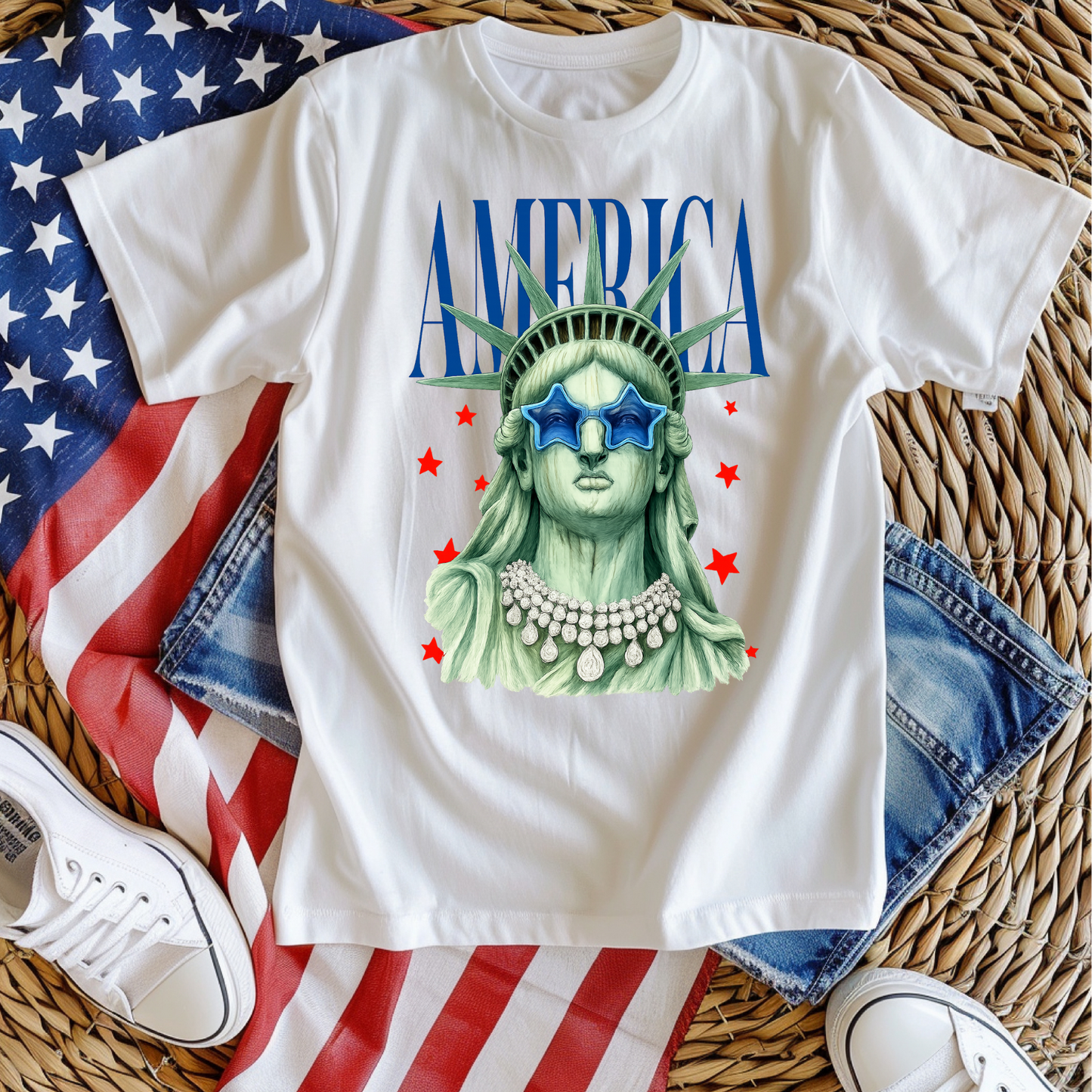 America Boujee Statue of Liberty