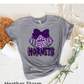 Hornets Football with Bow T shirt