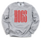 Hogs Vintage Print Sweatshirt or Hoodie