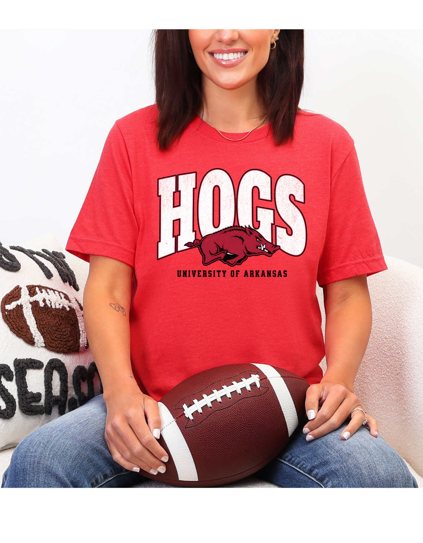Hogs University of Arkansas T Shirt
