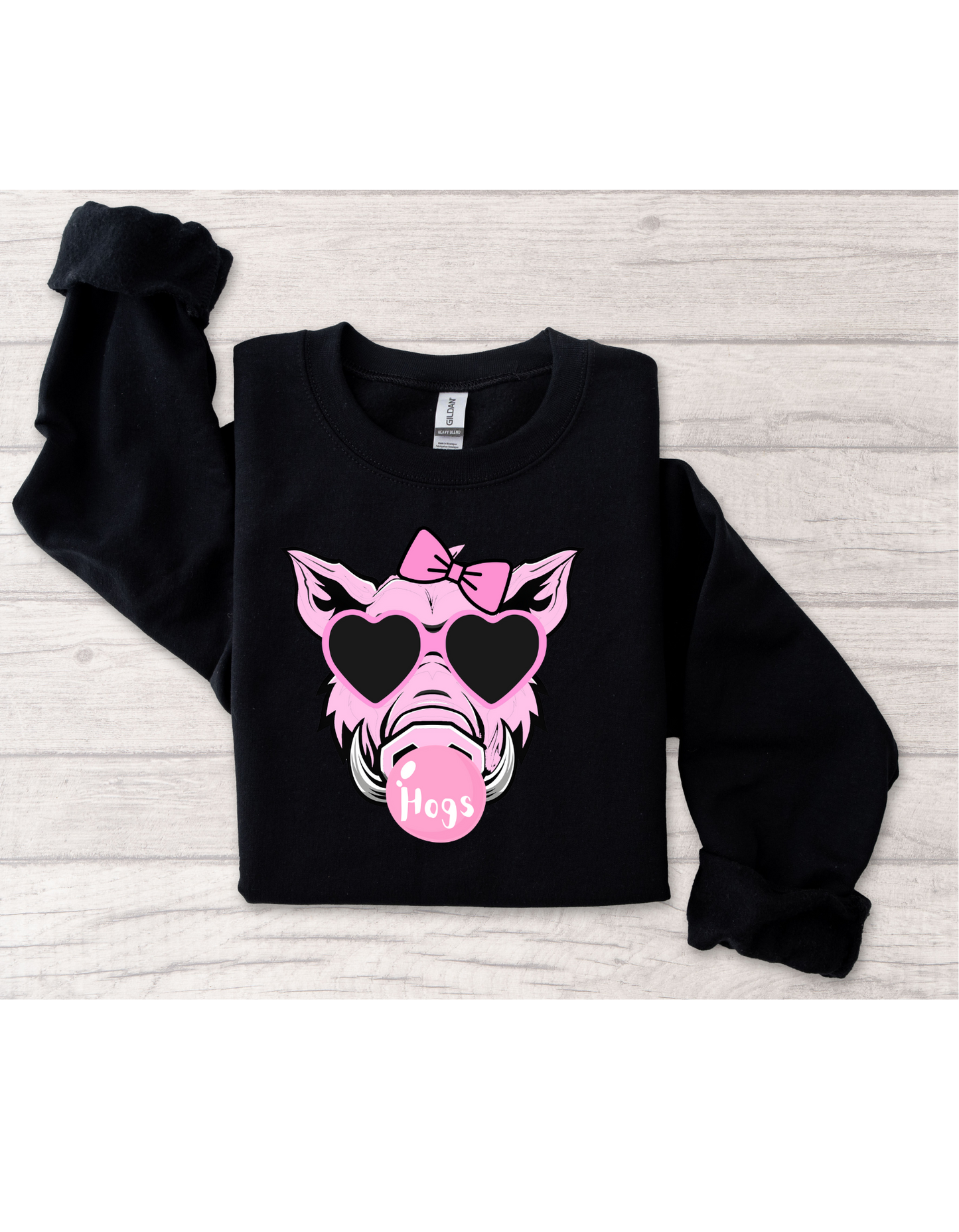 Hog With Bow Sweatshirt