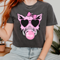 Hog With Bow T Shirt