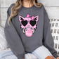 Hog With Bow Sweatshirt