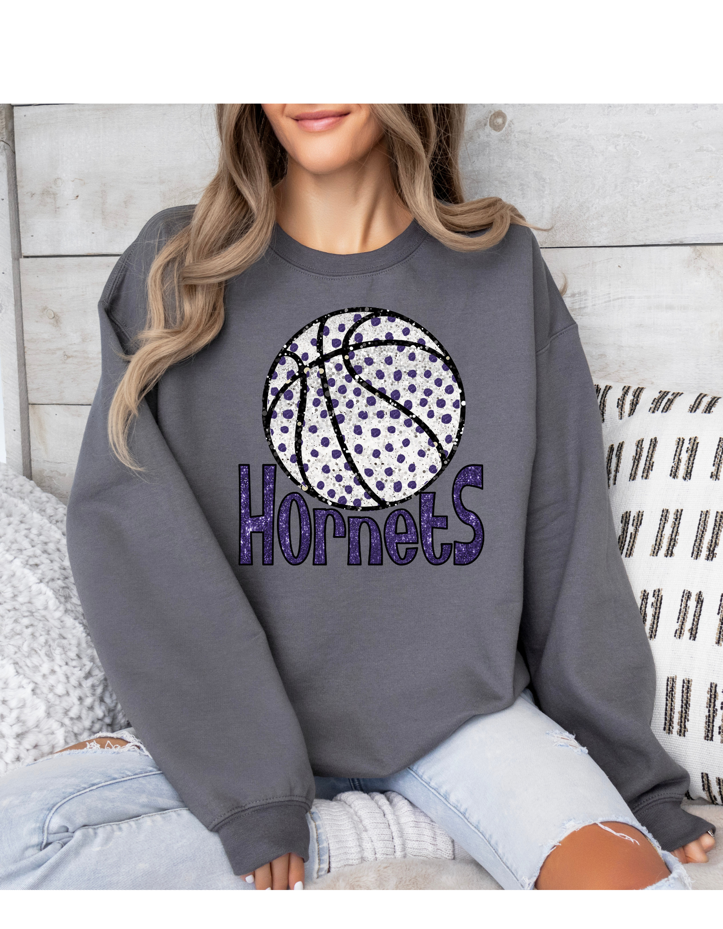 Hornets Basketball Sweatshirt or Hoodie