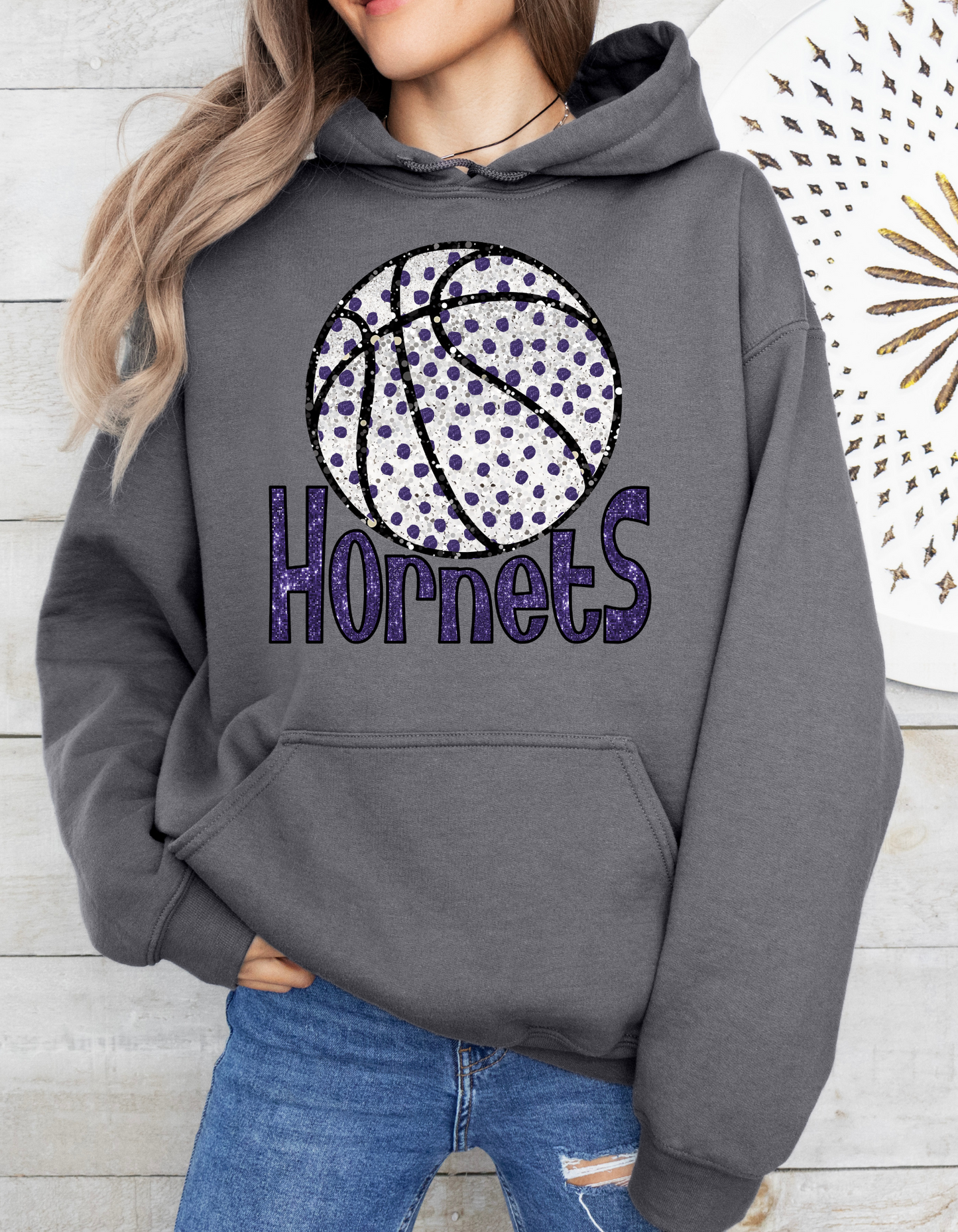 Hornets Basketball Sweatshirt or Hoodie