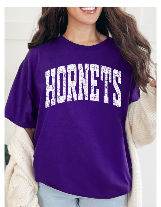 Vintage Hornets Short or Long Sleeve T Shirt