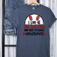 I Live At The Ballfield Baseball T Shirt