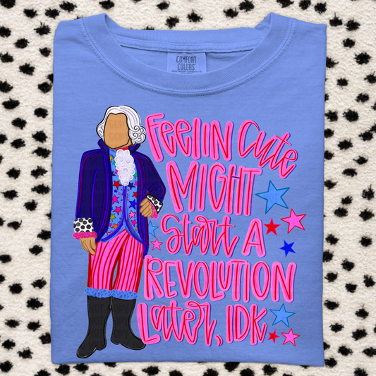 Feelin Cute Might Start a Revolution Later