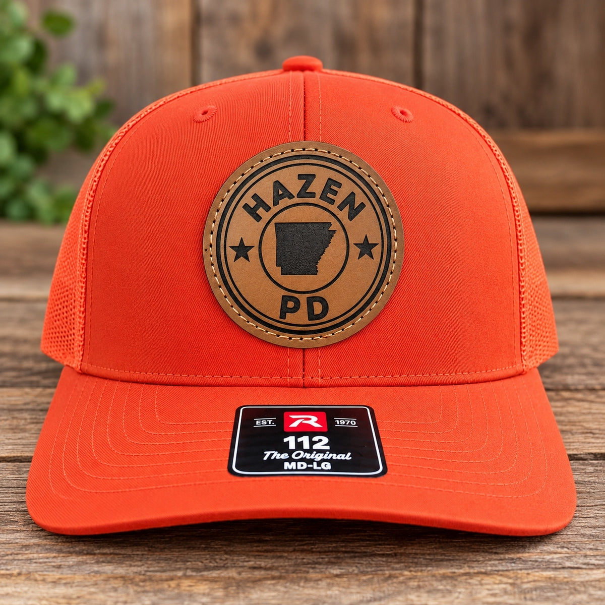 Hazen PD Orange Hunting Hat