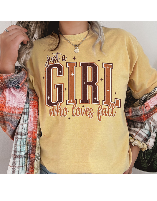 Just a Girl Who Loves Fall